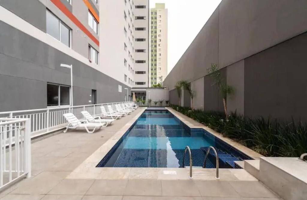 Refinado Studio No Bras Com Piscina/Metro Bras Sao Paulo Exterior photo